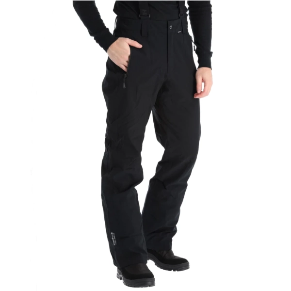 ICEPEAK FREIBERG Black salopette sci uomo