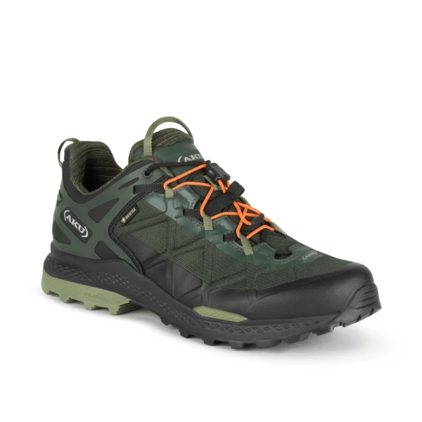 AKU ROCKET DFS GTX Military Green/Black scarpa fast hiking uomo