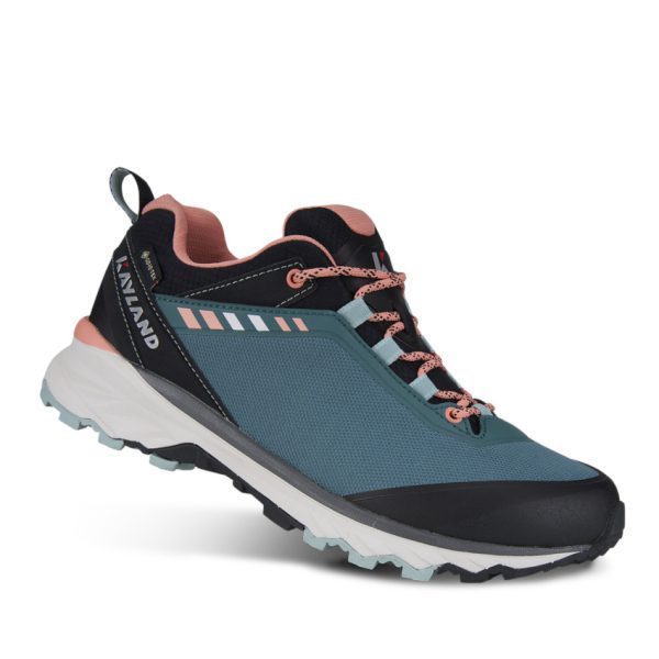 KAYLAND STRIDER WS GTX Green/Peach scarpa bassa trekking Goretex donna