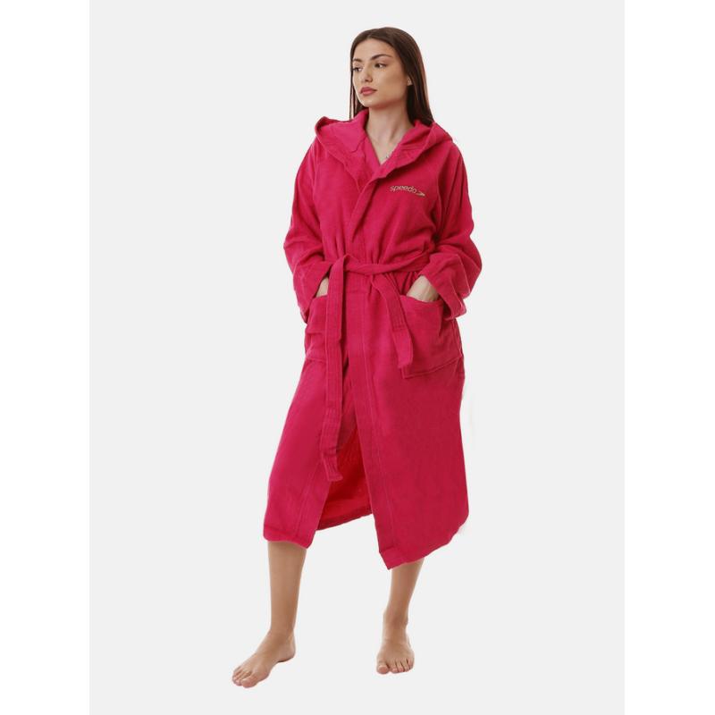 SPEEDO BATHROBE MONOTERRY Pink accappatoio microspugna adulto