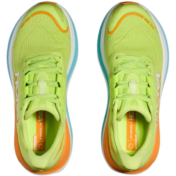 HOKA ONE ONE M SKYWARD X Lettuce/Cloudless scarpa running uomo