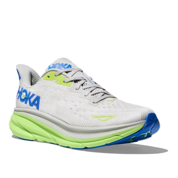 HOKA ONE ONE M CLIFTON 9 Stardust / Electric Cobalt scarpa running uomo