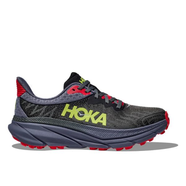 HOKA ONE ONE M CHALLENGER ATR 7 Obsidian/Anchor scarpa trail running uomo