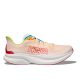 HOKA ONE ONE M MACH 6 White/Solar Flare scarpa running uomo