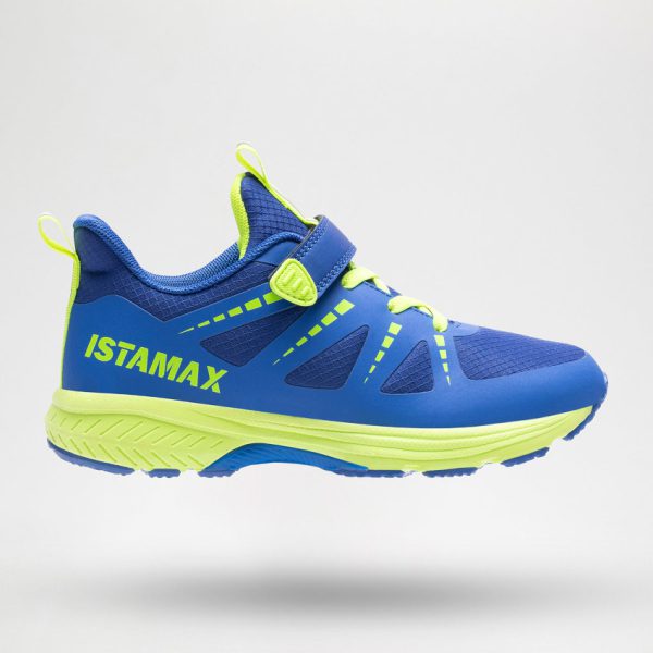 ISTAMAX KIDS IMAA3805 Royal/Verde scarpa antipronazione waterproof bambini