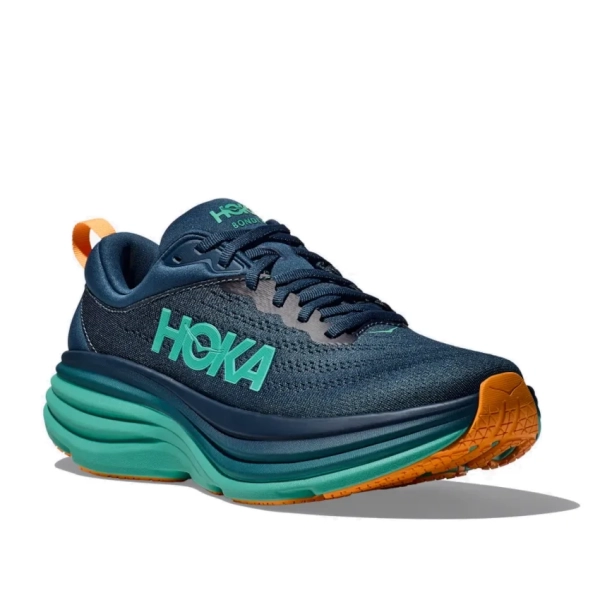 HOKA ONE ONE M BONDI 8 Midnight/Shoreline scarpa running uomo