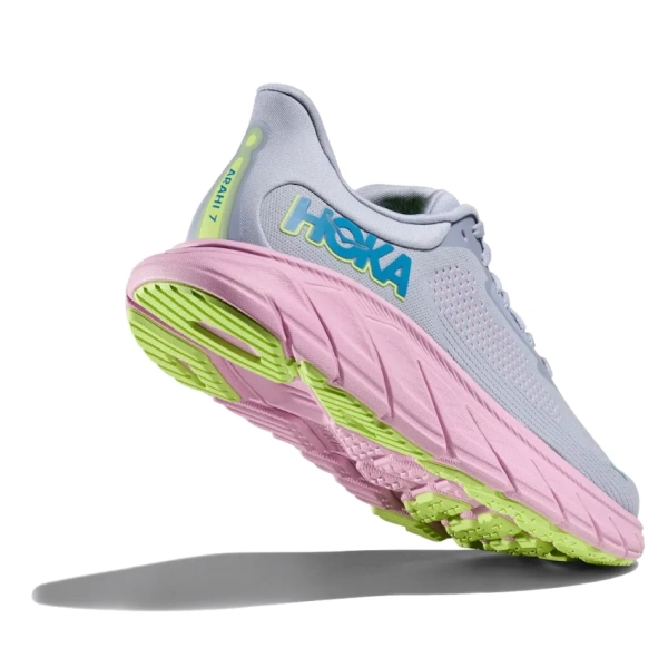 HOKA ONE ONE W ARAHI 7 Gull/Pink Twilight scarpa running Donna