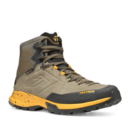 TECNICA FORGE HIKE MID GTX MS Dk Olive/Yellow scarpa trekking alta uomo