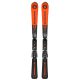 BLIZZARD FIREBIRD JR(100-140) Black/Orange sci Junior con attacco FDT JR4.5