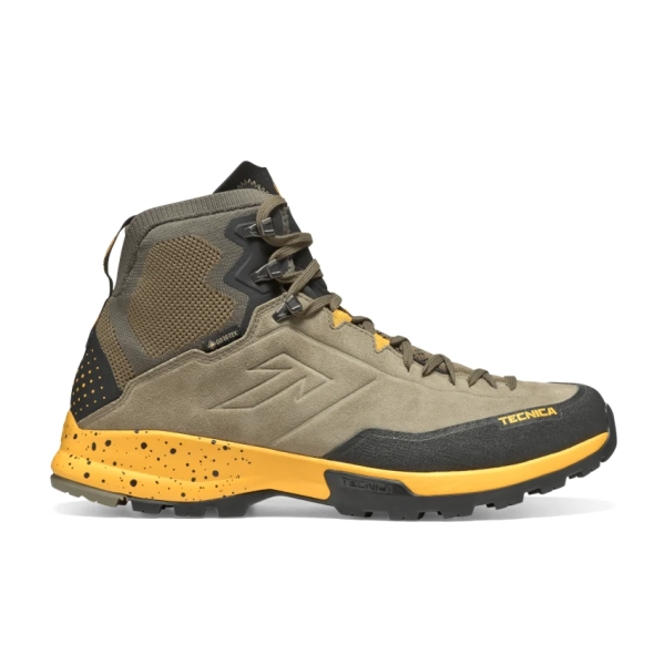 TECNICA FORGE HIKE MID GTX MS Dk Olive/Yellow scarpa trekking alta uomo