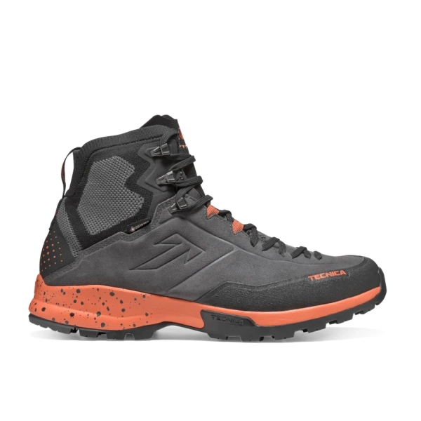 TECNICA FORGE HIKE MID GTX MS Dk Grey/Icon Orange scarpa trekking alta uomo