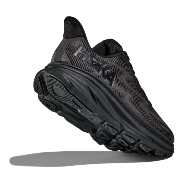 HOKA ONE ONE W CLIFTON 9 Black/Black scarpa running donna