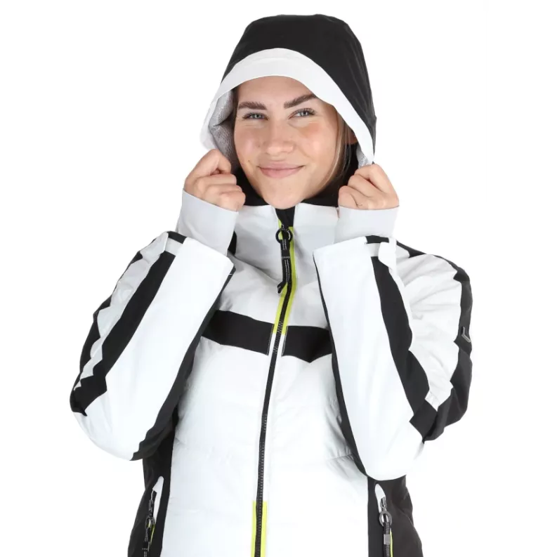 LUTHA KITINEN Optic White Giacca Sci Donna