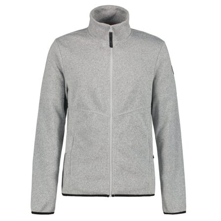 ICEPEAK ADRIAN Grey Midlayer uomo zip lunga