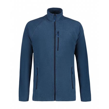 ICEPEAK BOONVILLE Dark Blue Giacca Raglan Pile uomo zip lunga