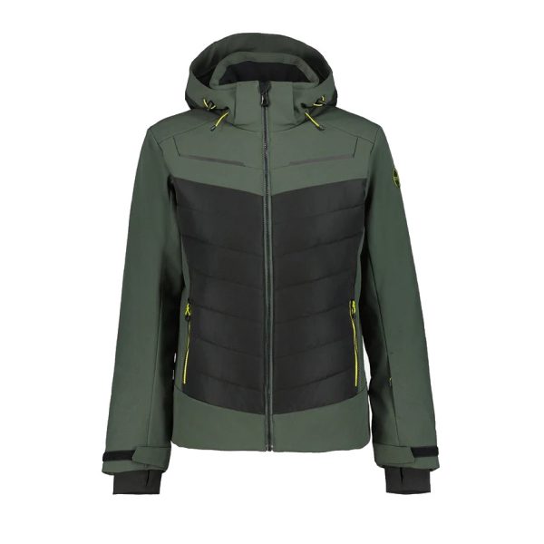 ICEPEAK FREMONT Dark Olive giacca sci uomo