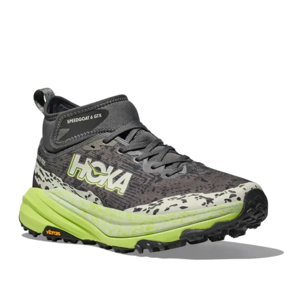 HOKA ONE ONE M SPEEDGOAT 6 MID GTX Outer Orbit/Lettuce scarpa trail-hiking uomo