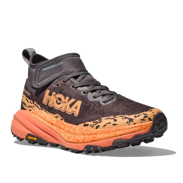 HOKA ONE ONE W SPEEDGOAT 6 MID GTX Galaxy/Guava scarpa trail-hiking donna