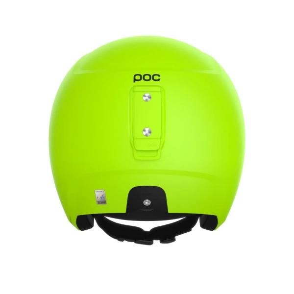 POC SKULL DURA JR Fluo Yellow/Green Matt casco sci gara omologato Fis RH2013