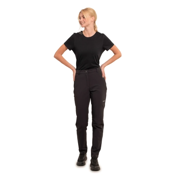 ICEPEAK BEELITZ Black pantalone outdoor trekking donna