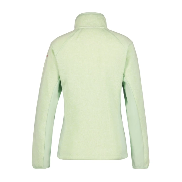 ICEPEAK BLEEKER Aloe pile tricot donna zip lunga