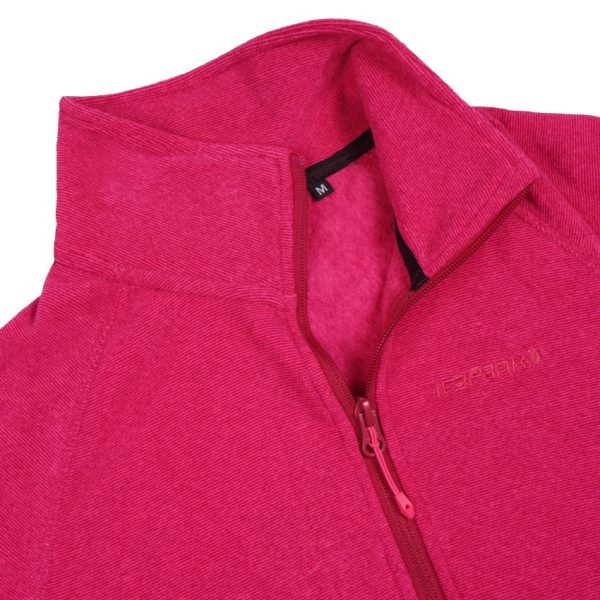 ICEPEAK BRAWLEY Raspberry pile donna zip lunga