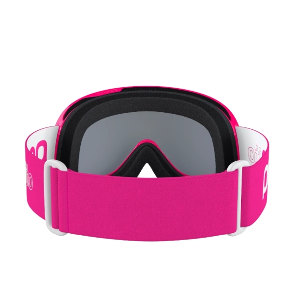 POC POCITO RETINA Fluorescent Pink con lente Clarity Pocito Partly Sunny Silver cat 2 Maschera da Sci Bambini