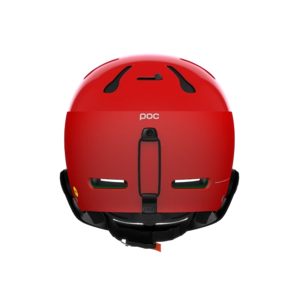 POC ARTIC SL MIPS Prisman Red Casco sci da Gara Slalom con mentoniera