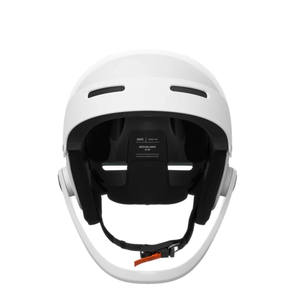 POC ARTIC SL MIPS Hydrogen White Casco sci da Gara Slalom con mentoniera