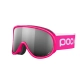 POC POCITO RETINA Fluorescent Pink con lente Clarity Pocito Partly Sunny Silver cat 2 Maschera da Sci Bambini