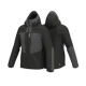 COLMAR FLEX DYNAMIC SOFTSHELL 1341 Modernity 6XZ Col. 99 Black/Black giacca sci uomo con cappuccio fisso