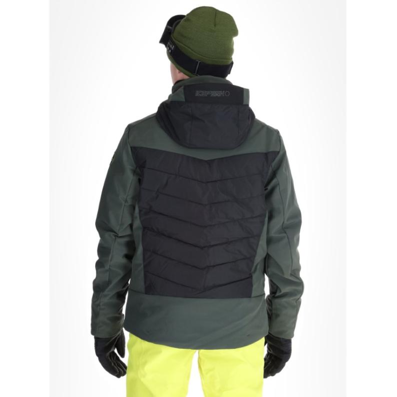 ICEPEAK FREMONT Dark Olive giacca sci uomo