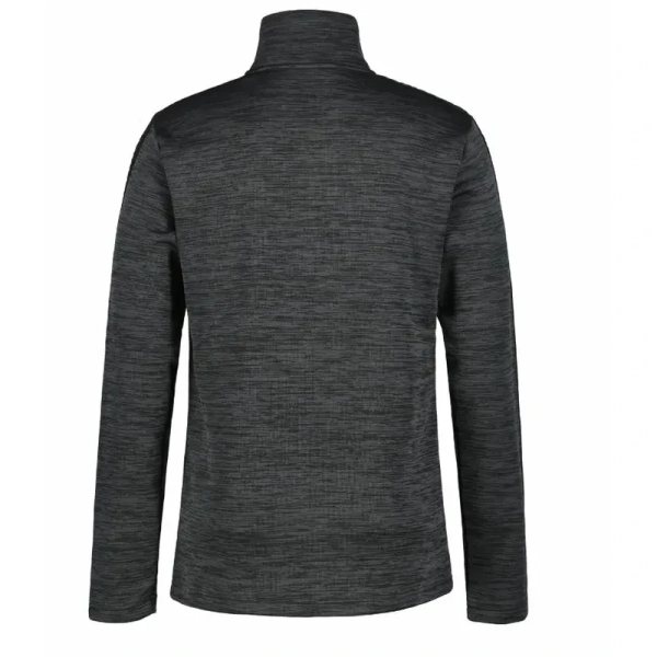 LUHTA OUTTAKKA FIRSTLAYER Black Melange Sottogiacca sci 1/2 zip uomo