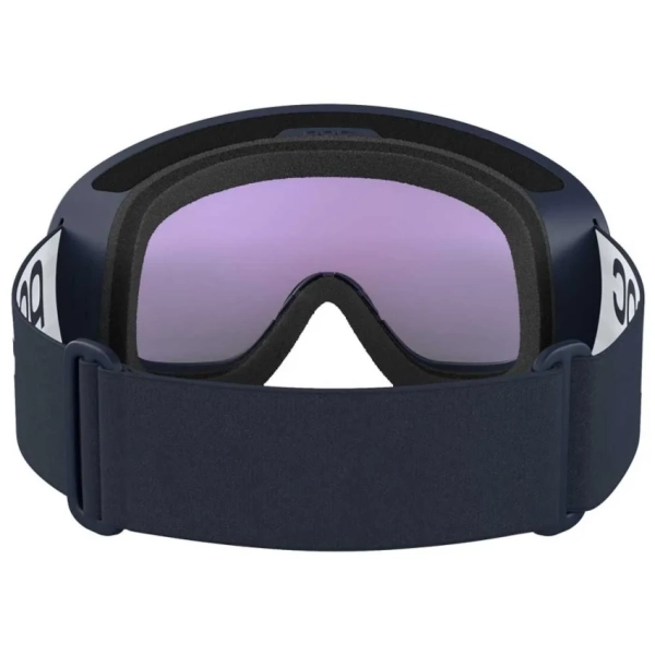 POC FOVEA MID Apatite Navy con lenti CLARITY HIGLY INTENSE Partly Sunny Blue cat2 maschera sci compatta adulto