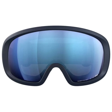 POC FOVEA MID Apatite Navy con lenti CLARITY HIGLY INTENSE Partly Sunny Blue cat2 maschera sci compatta adulto