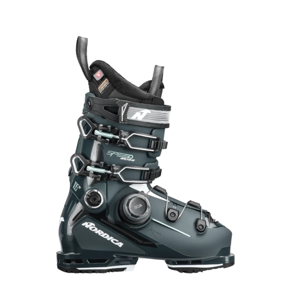 NORDICA SPEEDMACHINE 3 105 W BOA GW Green/Black/Aquamarine Scarpone sci da Donna Medio Volume Last 100