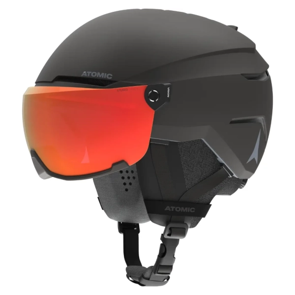 ATOMIC SAVOR VISOR PHOTO Black casco sci freeride unisex