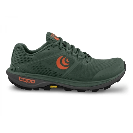 TOPO ATHLETIC TERRAVENTURE 4 Dark Green/Orange scarpa trail running uomo