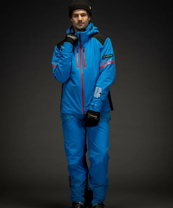 PHENIX TRACTION JACKET Blue Giacca Sci Uomo