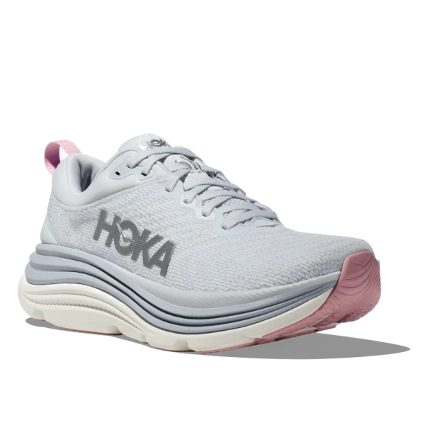 HOKA ONE ONE W GAVIOTA 5 Sea Ice/Pink Twilight Scarpa running Donna