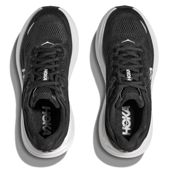 HOKA ONE ONE M BONDI 9 WIDE Black/White scarpa Running uomo