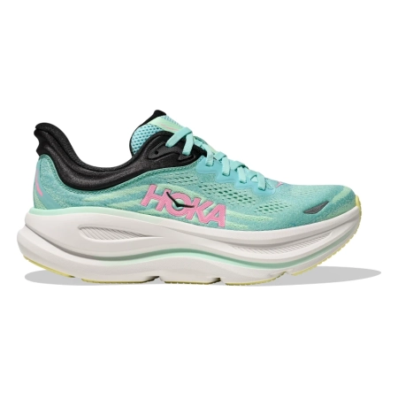 HOKA ONE ONE W BONDI 9 Blue Spark/Mint Fluorite scarpa Running donna