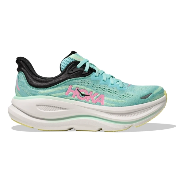 HOKA ONE ONE W BONDI 9 Blue Spark/Mint Fluorite scarpa Running donna