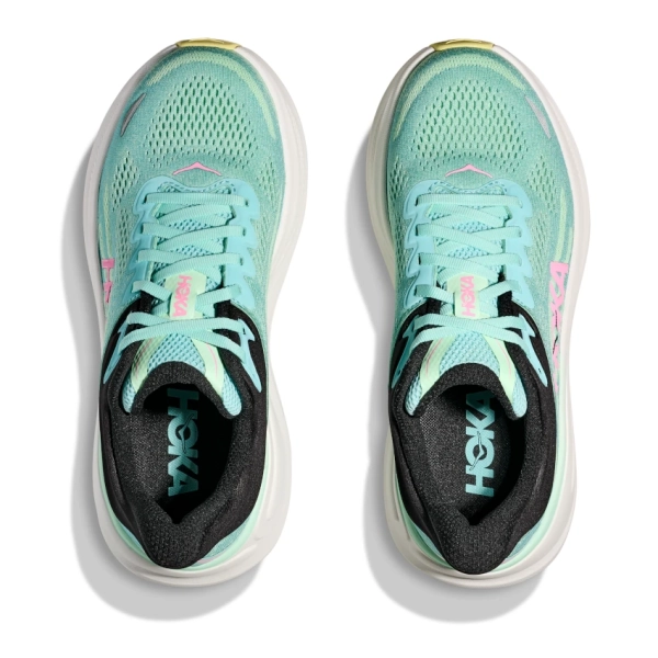 HOKA ONE ONE W BONDI 9  Blue Spark/Mint Fluorite scarpa Running donna - immagine 4