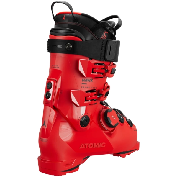 ATOMIC HAWX PRIME 120 S BOA GW RED BLACK scarpone da sci Medio Volume Last 100