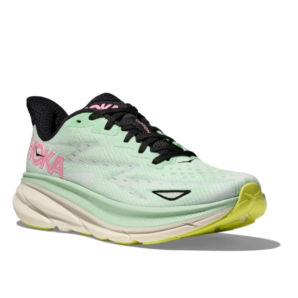 HOKA ONE ONE W CLIFTON 9 Mint Fluorite/Snow Melt scarpa running donna