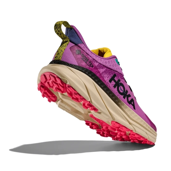 HOKA ONE ONE W CHALLENGER ATR 7 GTX Superbloom/Oatmeal scarpa trail donna