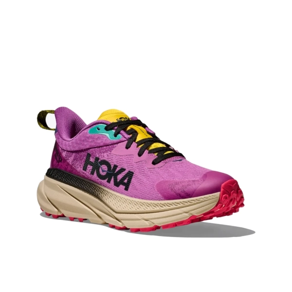 HOKA ONE ONE W CHALLENGER ATR 7 GTX Superbloom/Oatmeal scarpa trail donna