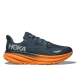 HOKA ONE ONE M CLIFTON 9 GTX Stormy Skies/Orange Zest scarpa running impermeabile uomo