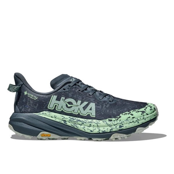 HOKA ONE ONE W SPEEDGOAT 6 GTX Thunder Cloud/Mint Fluorite scarpa trail-running donna